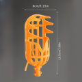Yellow Polypropylene Fruit Picker Lightweight Reusable Ergonomic for Garden Harvesting Orchard Farm Food Safe Tool 1PC. 