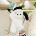 1pc Universal Car Tissue Hanger Doll Cute Creative Hanging Tissue Holder Plush Vehicle Tissue Case Paper Box.