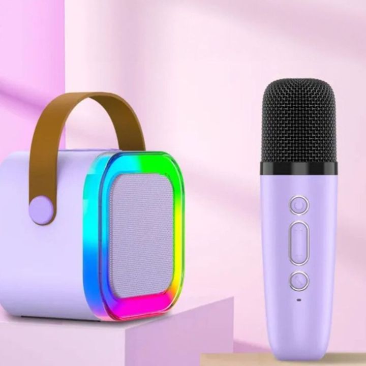 K12%20Kids%20Karaoke%20Microphone%20Speaker%20Machine%20%7C%20Bluetooth-Compatible%20Wireless%20Karaoke%20Mic%20with%20RGB%20LED%20Lights%20&%20Built-In%20Speaker%20-%20Image%202