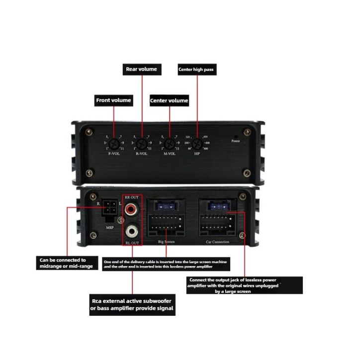 6%20Channel%20Car%20Amplifier%20DSP%20Amplifier%20Car%20Audio%20System%20Dedicated%20Android%20Large%20Screen%20System,%20Amplified%20Woofer%20Lossless%20Upgrade%20-%20Image%202