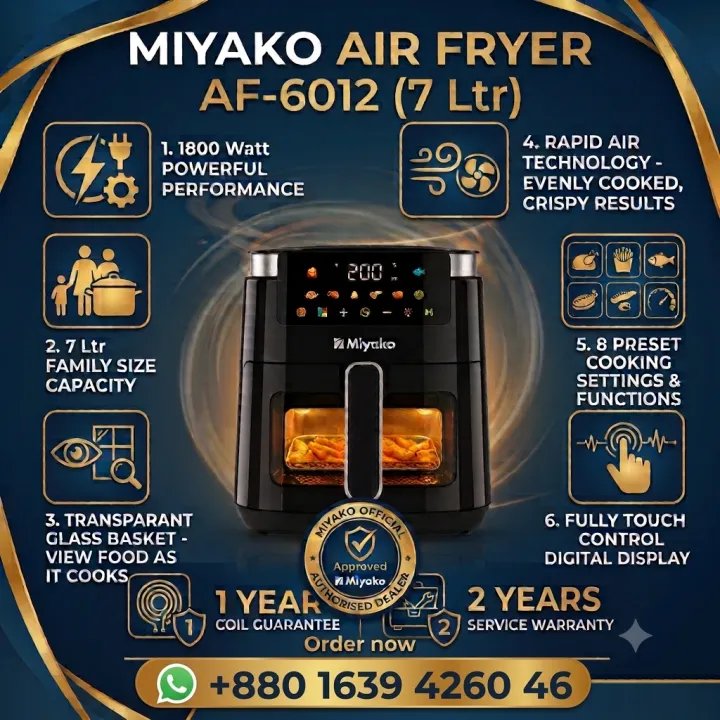 Miyako%20Air%20Fryer%207%20Liter%20%20AF-6012%20Digital%20Touch%20Control%20Panel%20-%20Image%204