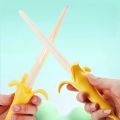 Banana Gravity Telescopic Sword 3D Printing Creative Foldable Stress Relief Toys Children Retractable Cosplay Prop Birthday Gift.