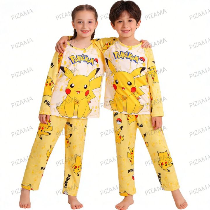 Children's%20Long%20Sleeve%20Boys%20Pikachu%20Pajamas%20Sets%20Kids%20Pyjamas%20Animal%20Pijamas%20for%203%20to%2014%20Years%20Girls%20Sleepwear%20Nightwear%20Pjs%20-%20Image%206