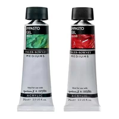 Impasto Gel Medium for Acrylics in 75ml Tube