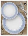 Melamine Dinner set with glass lids and soup set 80pieces ARKON- GEM. 