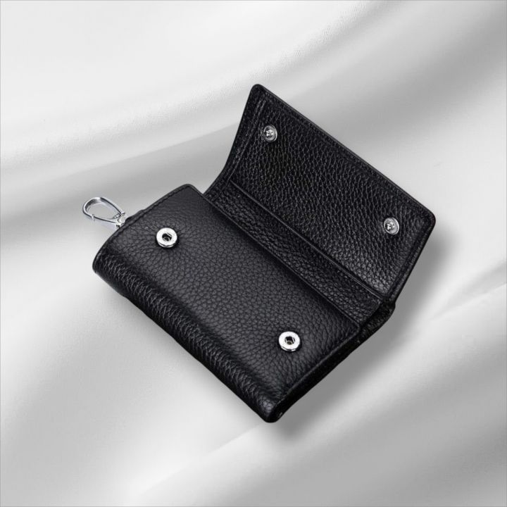 Zenia%20Leather,%20Key%20Ring%20Holder%20Folding%20Key%20Ring%20For%20Bikers%20,%20Key%20Ring%20For%20Lockers%20Wallet%20For%20Men%20Cow%20Leather%20Money%20Bag%20-%20Image%203