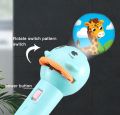 2 pices Mini Projector Torch Kids Flashlight Story Book Educational Light-upToys Sleep Light Preschool Fairy Tale Projection Lamp Gifts -Baby Toys. 