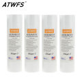 ATWFS Water Purifier Filter 5 Micron 4 x 10" ppf Filter Sediment Water Filter Cartridge (4 pcs) Aquarium pre-filters. 