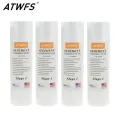 ATWFS Water Purifier Filter 5 Micron 4 x 10" ppf Filter Sediment Water Filter Cartridge (4 pcs) Aquarium pre-filters. 