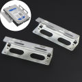 SSD M.2 HDD Compatible 3.5 To 5.25 Desktop Hard Drive Bracket Caddy - 2pc Hard Drive Expansion Rack Set.