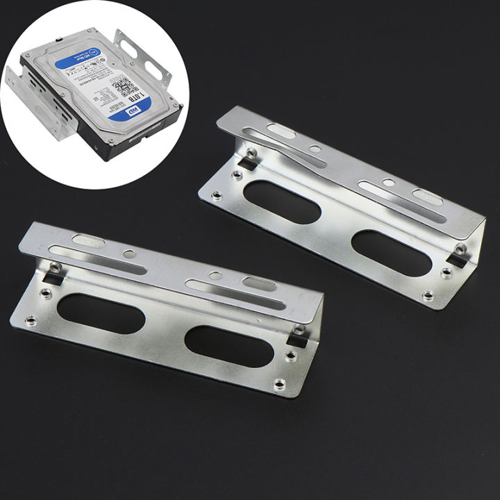 SSD%20M.2%20HDD%20Compatible%203.5%20To%205.25%20Desktop%20Hard%20Drive%20Bracket%20Caddy%20-%202pc%20Hard%20Drive%20Expansion%20Rack%20Set%20-%20Image%203