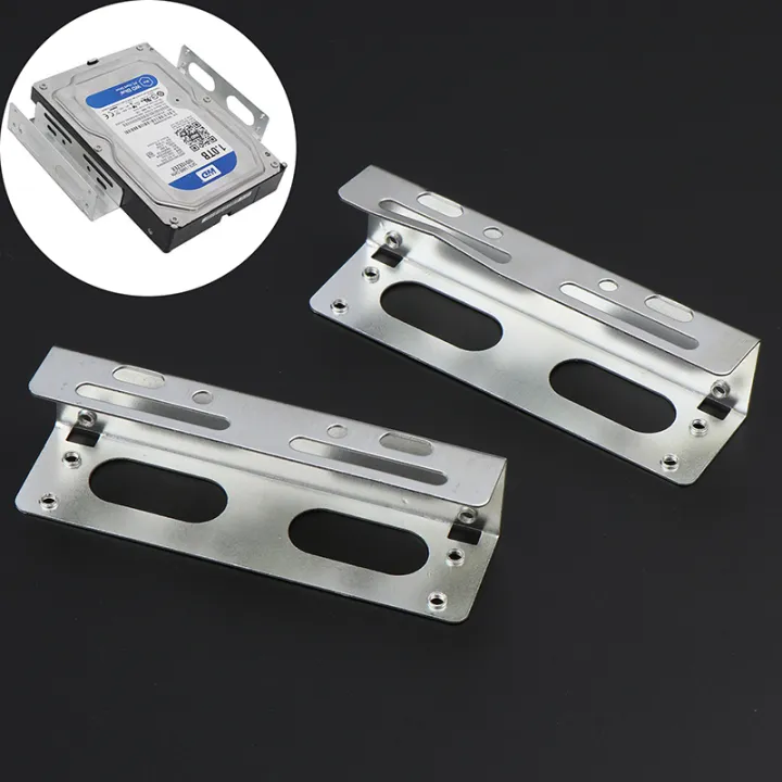 SSD%20M.2%20HDD%20Compatible%203.5%20To%205.25%20Desktop%20Hard%20Drive%20Bracket%20Caddy%20-%202pc%20Hard%20Drive%20Expansion%20Rack%20Set%20-%20Image%203