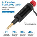 In Line Car Circuit Diagnostic Coil Engine Ignition System Spark Plug Tester Autos Adjustable Ignition Coil Tester. 
