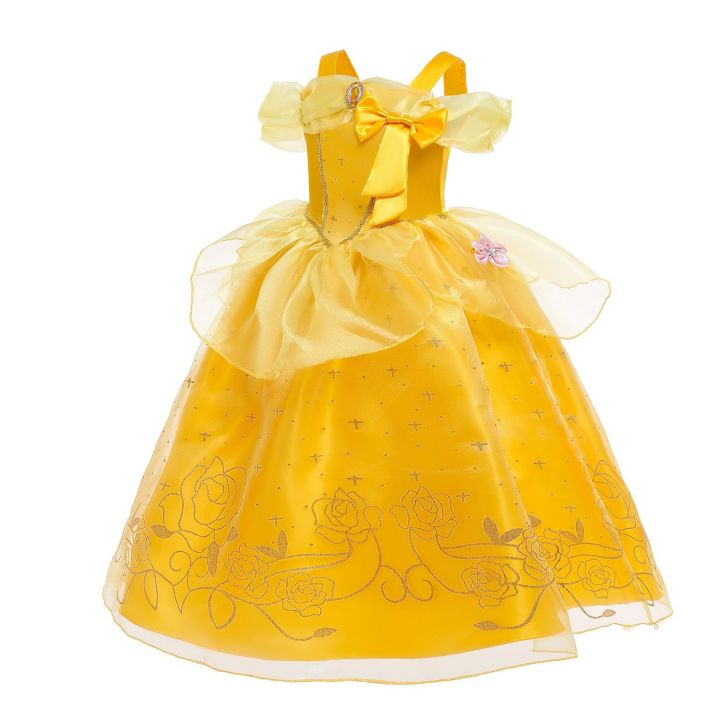 2026%20Kid%20England%20Style%20Belle%20Deluxe%20Princess%20Costume%20Carnival%20Apparel%20Birthday%20Party%20Carnival%20Beauty%20and%20Beast%20Cosplay%20Dress%20-%20Image%202