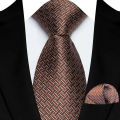 Luxury 8CM Tie For Man Suit Set Paisley Floral Solid Necktie Handkerchief Set Pocket Square Business Wedding Party Gravat. 