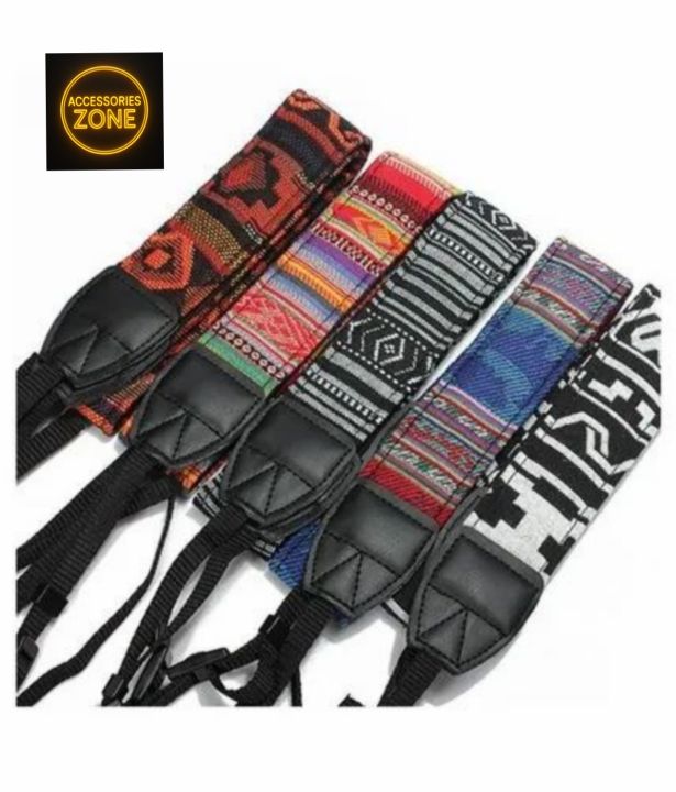 Dslr  Camera Colorfull strap Sony Canon Nikon Fuji