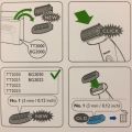 LISI BG2000 Replacement Head Fit for Norelco Bodygroom Series 7000 BG7030 BG7040 BG5025 BG2030 BG2040 Beard Trimmer.
