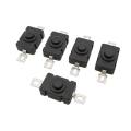 5-PCS 18*12mm KAN-28 Flashlight Switches SMD Type Small Self Locking Patch Type Push Button Switch 1.5A 250VAC. 