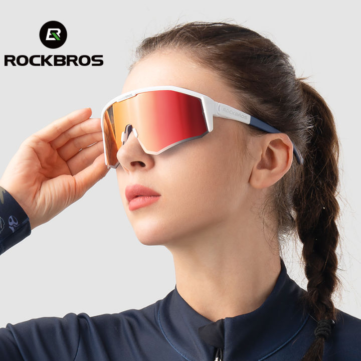 ROCKBROS Polarized Cycling Glasses Men Women Sun Protect Outdoor Sports Eyewear Sunglasses Running Riding Bike Bicycle Glasses