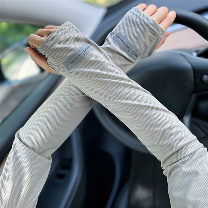 Ice%20Sleeves%20for%20Men's%20Woman%20Sun%20Protection%20Japanese%20Summer%20Outdoor%20UV%20Protection%20Loose%20Arm%20Sleeves%20Driving%20Outdoor%20Gloves%20-%20Image%204