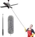 Bendable Extra-Long Dusters with Extension Pole for Cleaning Microfiber Head Washable Extendable Duster for High Ceilings. 