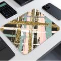 Glitter Plaid Stripes Mouse Pad Keyboard Mouse Pad Computer Laptop Pad Game Console Pad Desk accessories office Pad overlock. 