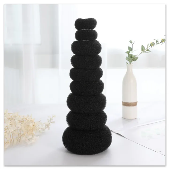 3pcs%20Hair%20Bun%20Donut%20Magic%20Foam%20Products%20Hairstyle%20Lazy%20Hair%20Accessories%20For%20Girls%20Women%20Lady%20Easy%20Big%20Ring%20Hair%20Styling%20Tools%20-%20Image%204