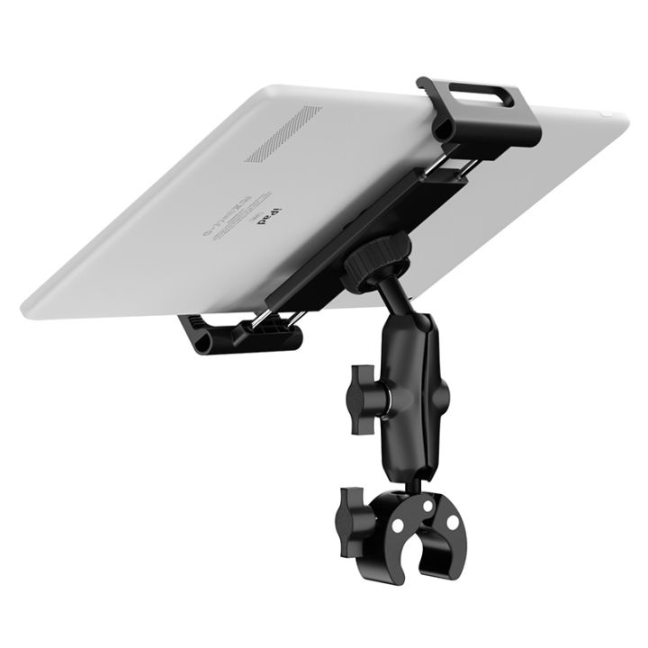 Tablet%20Holder%20Bike%20Handlebar%20Mount%20Clamp%20for%20Treadmill%20Motorcycle%20Bicycle%20Spin%20Bike%20Stroller%20for%20iPad%20Pro%2012.9,%20Air,%20Mini,%204-13"%20-%20Image%202