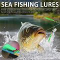 TAKBAS 1Pack/10Hooks Sabiki Bait Rig, Sea Fishing Hooks, Mackerel Lures Hooks, Freshwater & Saltwater Fishing, Fishing Tackle.