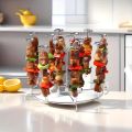 Air Fryer Specialized Barbecue Grill Stainless Steel Barbecue Grill Barbecue Skewers Accessories for Electric Air Fryers. 