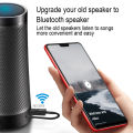 2 In 1 Bluetooth Audio Transmitter Receiver With HD Mic 3.5mm AUX USB Stereo Music Wireless Adapter For Car Kit Speaker TV PC. 