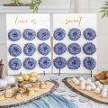Wedding Decoration Wooden Donut Stand Wall Dessert Doughnut Table Holder Wedding Mariage Supplies Kid Birthday Party Baby Shower.