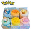 6 Styles Pokemon Pikachu Meowth Rowlet Charmander Gonbe Figures Sleep Starry Dream Series Action Figure Mode Cartoon Toy .