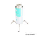 1Pc Camping Gas Tank Bracket Burner Outdoor Stove Tools Bottle Shelf Stand Tripod Folding Canister Stand Camping Equipment. 