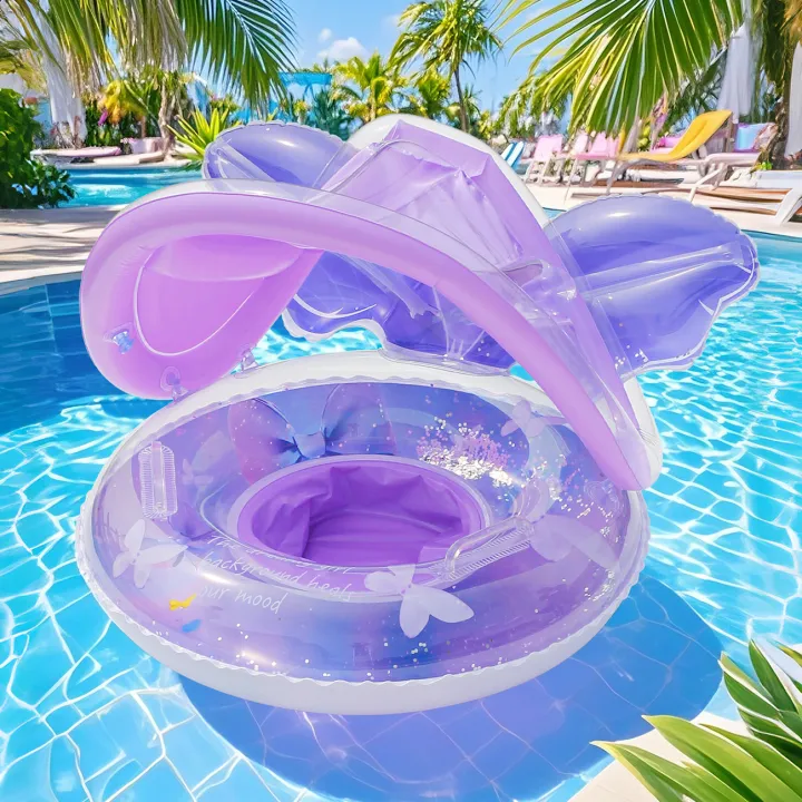 1PC%20Canopy%20Pool%20Float%20Ring,%20Inflatable%20Swim%20Tube,%20Swimming%20Accessories,%20For%20Summer%20Water%20Sports,%20Swim%20Ring,%20Pool%20Float%20Gear%20-%20Image%204