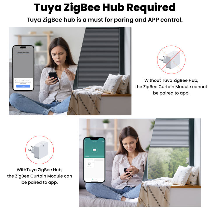 GIRIER%20Tuya%20ZigBee/WiFi%20RF433%20Smart%20Curtain%20Blind%20Switch%20Module%20for%20Roller%20Shutter%20Electric%20Motor%20Works%20with%20Alexa%20%20Home%20-%20Image%207