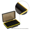 JJC 24 Slot Mini USB Flash Drive Case Mini U Disk Sotrage Holder Waterproof Box EVA Sponge Come with Label Sticker. 