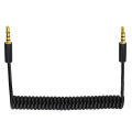 Rallonge Jack 3.5mm 4 3 Pole TRRS to TRRS Male to Female Headphone Stereo Audio AUX Spring Coiled Spiral Cable.
