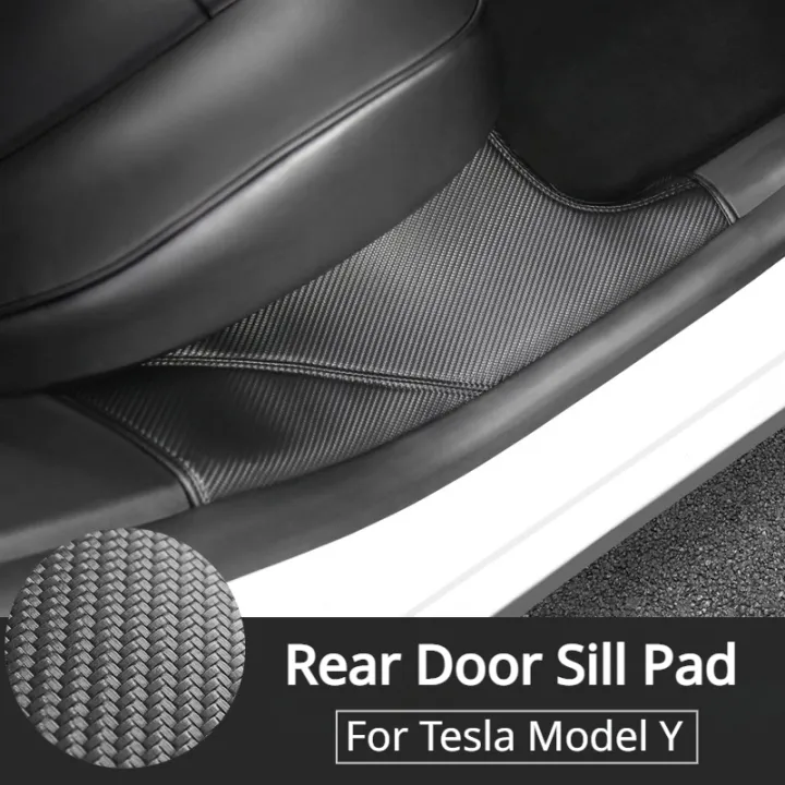Rear%20Door%20Sill%20Pad%20for%20Tesla%20Model%20Y%20Anti%20Kick%20Dirt%20Threshold%20Strip%20PU%20Leather%20Protective%20Cover%20Car%20Inner%20Hidden%20Pads%202021-2024%20-%20Image%202