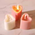 PACK OF 3---  AESTHETIC HEART SHAPED SCENTED CANDLES --- CUSTOMIZABLE COLOURS. 