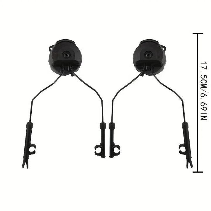 Fast%20Ops%20Core%20Helmet%20ARC%20Rail%20Adapter%20Set%20for%20Comtac%20II%20Series%20Military%20Noise%20Cancelling%20Headset%20-%20Tactical%20Headset%20Bracket%20-%20Image%203