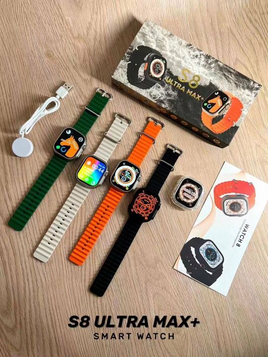 S8%20Ultra%20max%20plus%20Smart%20Watch%2049mm%20HD%20screen%20Waterproof%20IP68%20Android%20iOS%20NFC%20Bluetooth%20Calling%20-%20Image%203