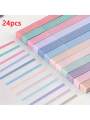 12/6/24-Piece Pastel Highlighter Set - Ink-Free & Smudge-Proof for Journals, School Supplies, Office - Easter for Teens, t.