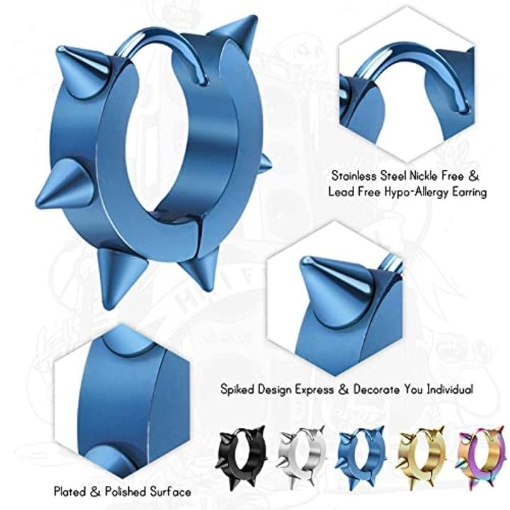 1%20Pairs%20Stainless%20Steel%20Hinged%20Hoop%20Earrings%20For%20Men,%20Punk%20Spike%20Earrings%20-%20Image%203