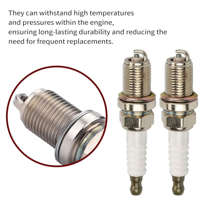 4 PCS Spark Plugs Replacement for Champion RC12YC Briggs and Stratton ...