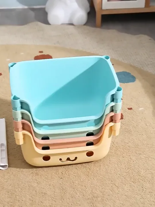 Stack Toy Rack Stack, Sort & Roll – Kids 4-Tier Toy Storage Solution | Daraz.com.np
