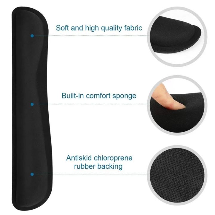 Mouse%20&%20Keyboard%20Wrist%20Support%20Pad%20Protection%20Rest%20Pad%20for%20PC%20Gamer%20Office%20Laptop%20Keyboard%20Mouse%20Mat%20Memory%20Nonslip%20Cotton%20Rest%20-%20Image%202
