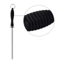 Sharpener Rod Professional Carbon Steel Knife Durable Knife Grinder with ABS Handle Sharpening Blade Rod Knife Kitchen Tool. 