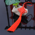 5pcs 24cm New Acrylic Plastic Chinese Tassel Small Big Red Festive Tassel Spring Festival Decoration Chinese Knot Car Hitch.