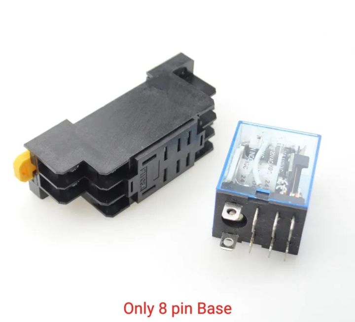 8%20Pin%20Relay%20Socket%20Base%20Holder%208%20Pin%20Screw%20Terminals%20Power%20Ralay%20Connector%20for%2010%20ampere%20transparent%2012V%20and%20220V%20Relay%20-%20Image%202